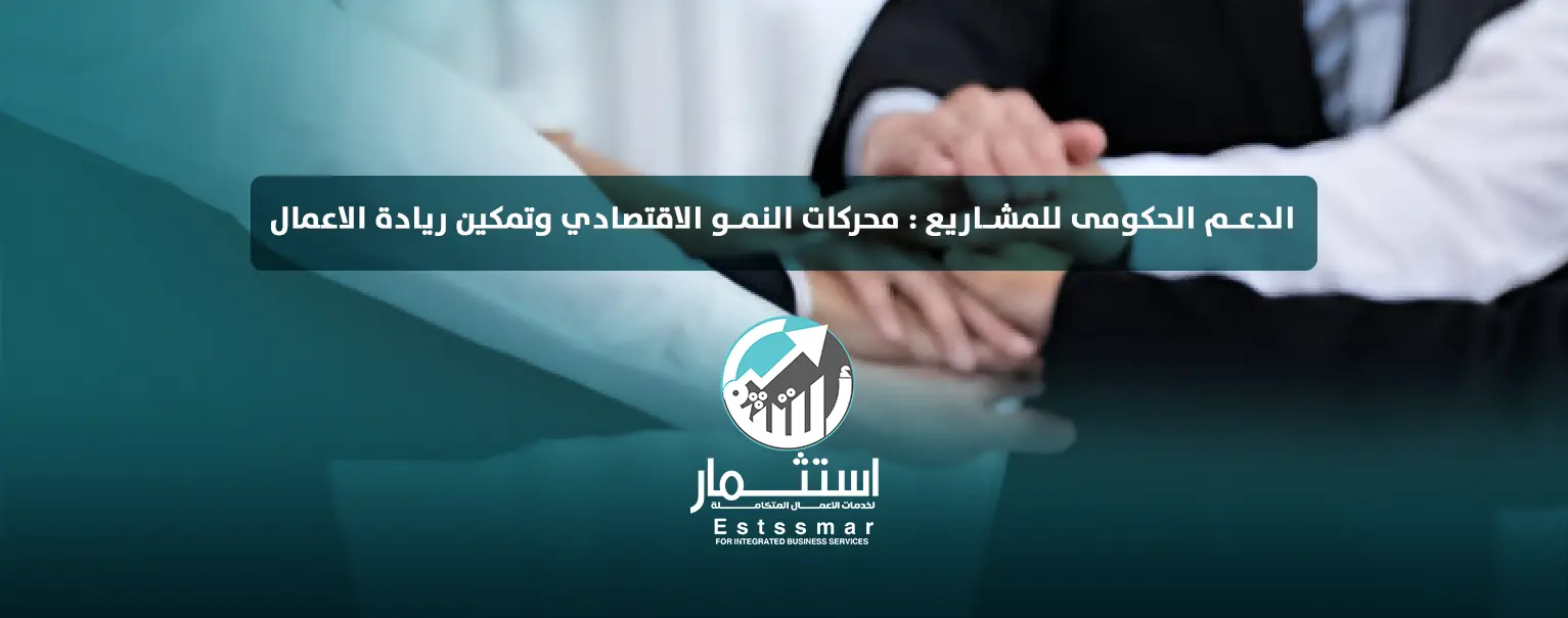 الدعم الحكومي للمشاريع