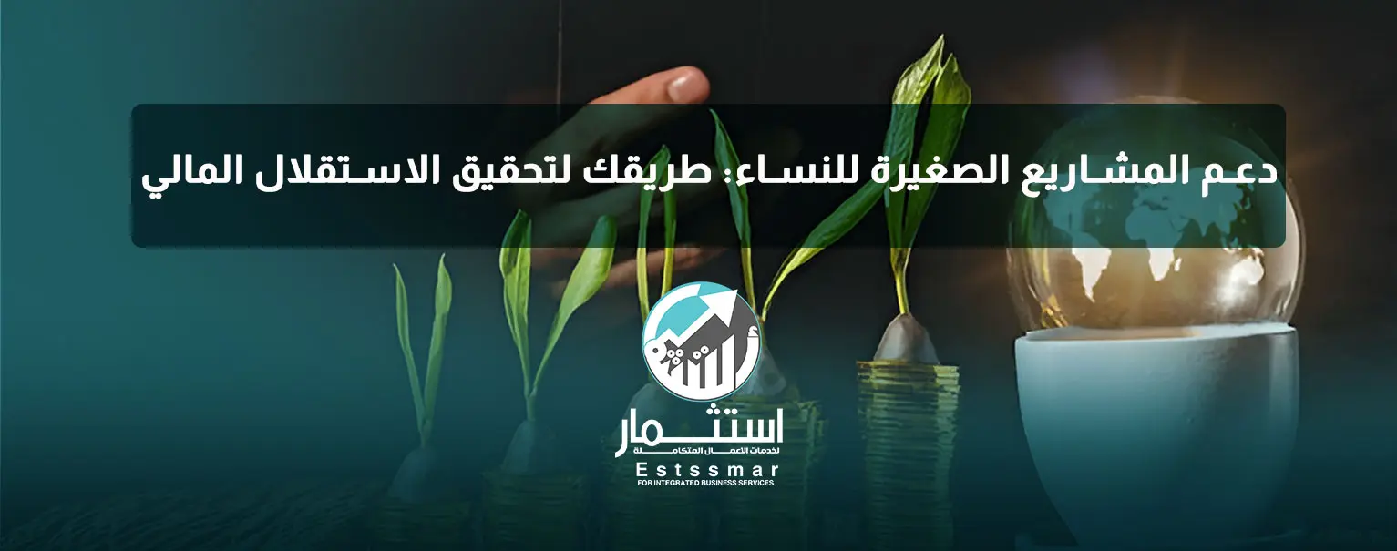 دعم المشاريع الصغيرة للنساء