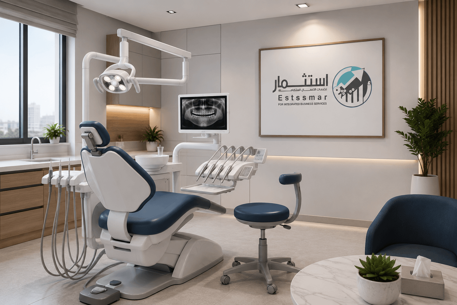 عيادة أسنان مجهزة بأحدث المعدات الطبية - دراسة جدوى مشروع عيادة أسنان في السعودية